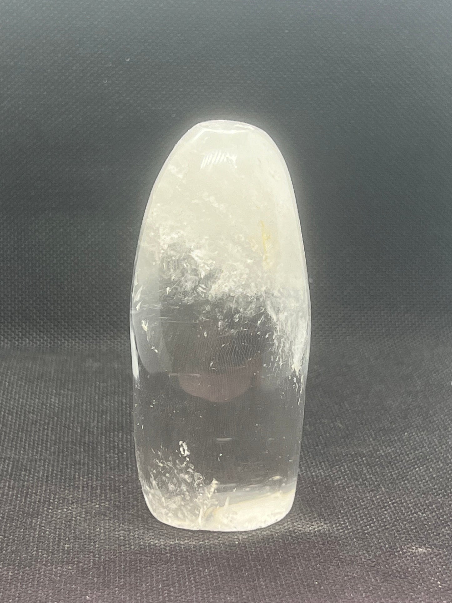 Clear Quartz Standing Palm