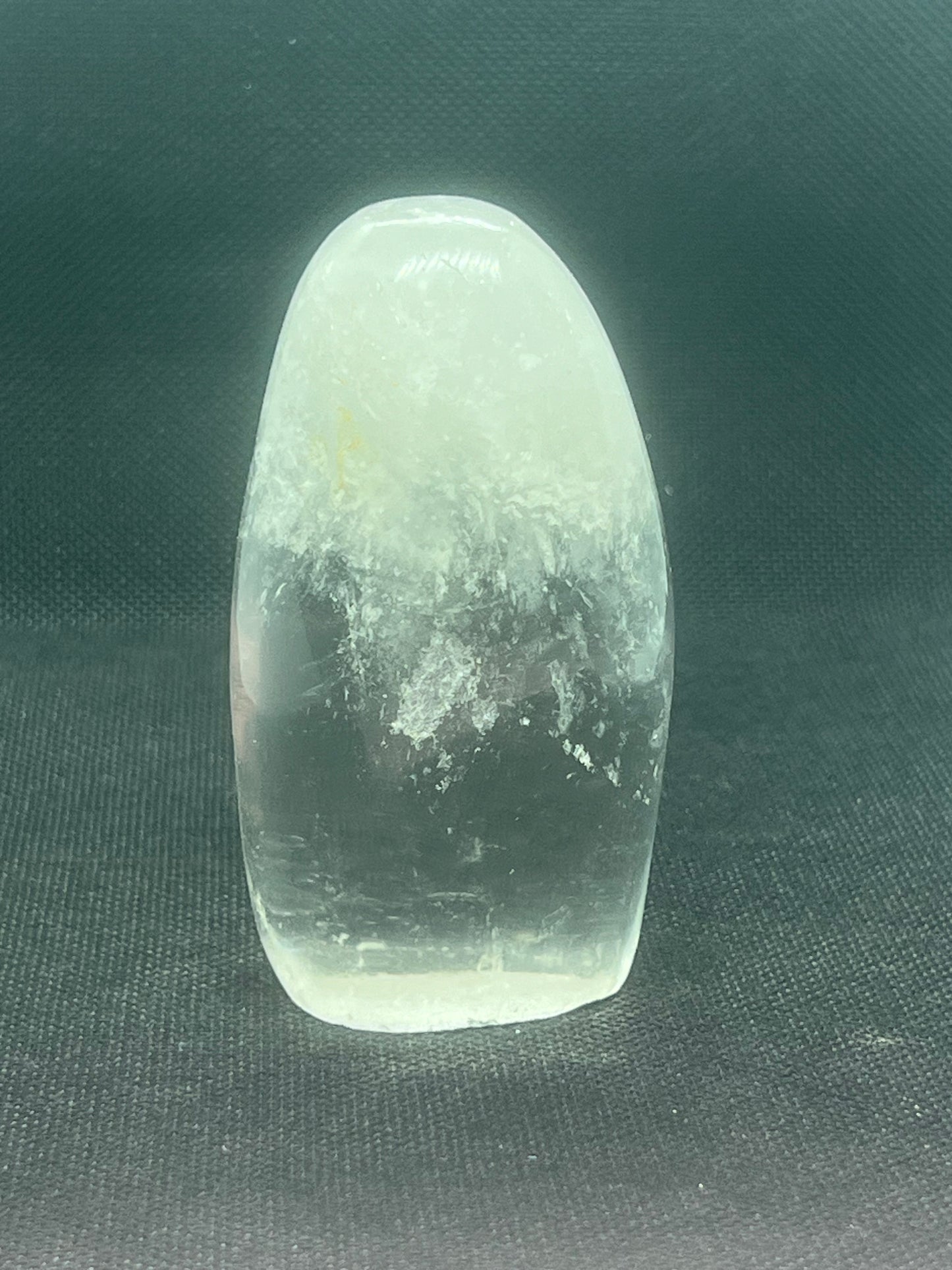 Clear Quartz Standing Palm