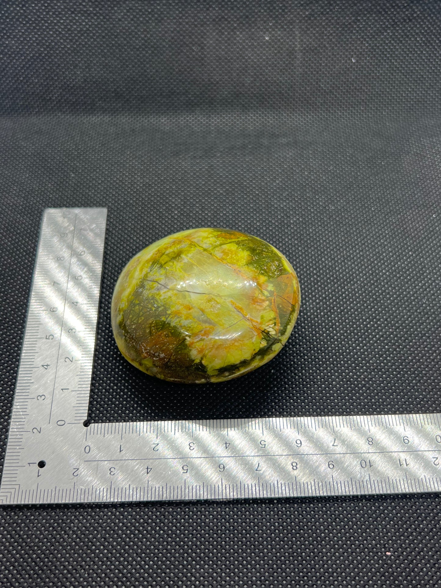 Green opal- palm stone-Med