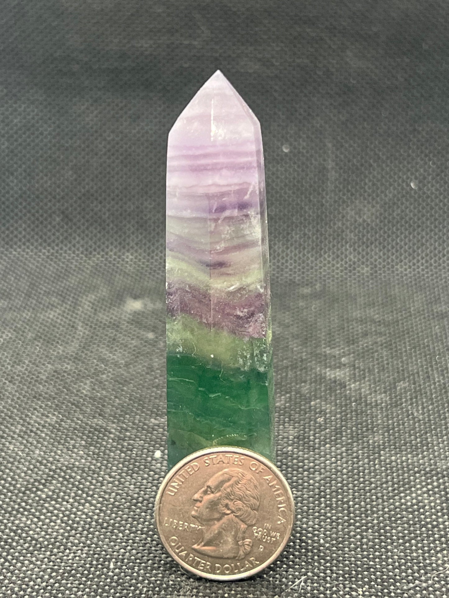 Rainbow Fluorite Tower Point