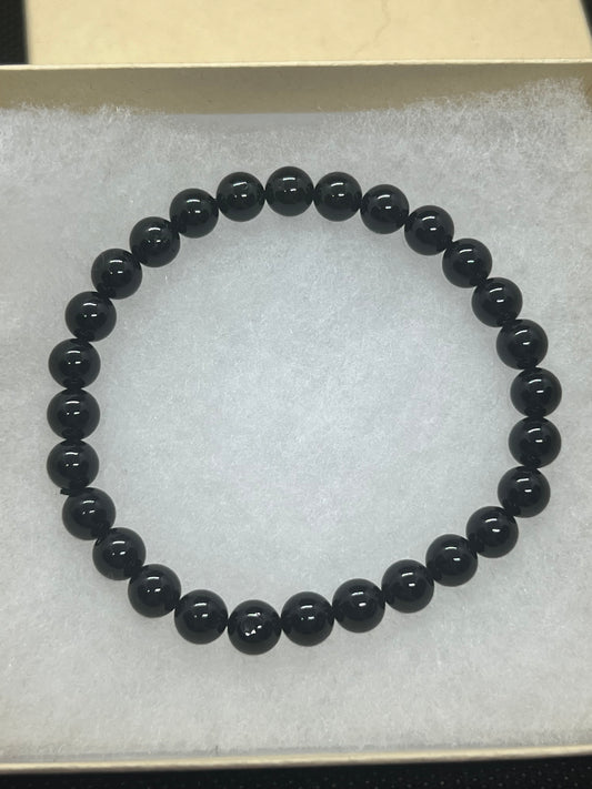 Black Tourmaline Crystal Bracelet